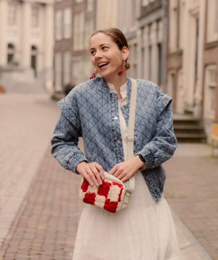 Fiona Bag - Red Check